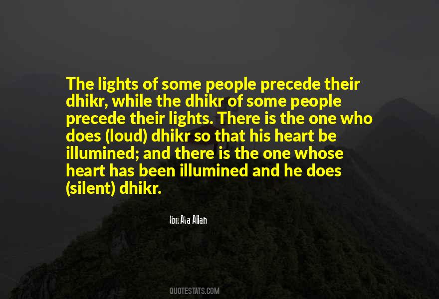 Quotes About Dhikr #1293981