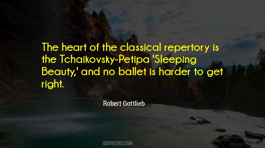 Quotes About Classical Ballet #516970