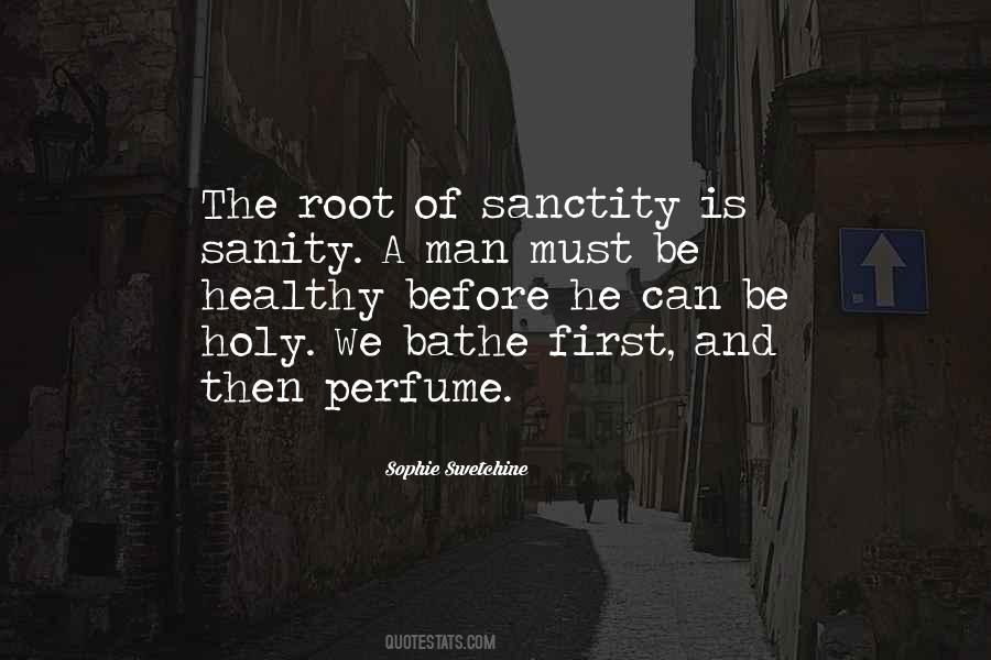 Quotes About Sanctity #1105916