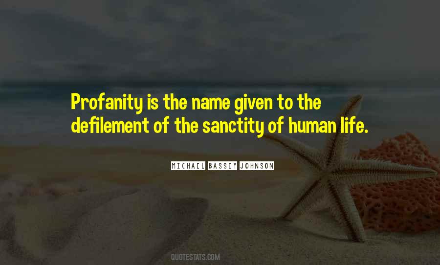 Quotes About Sanctity #1290085