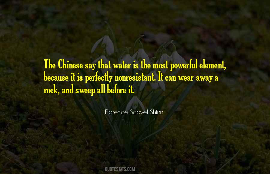 Quotes About The Water Element #101409