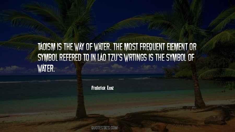 Quotes About The Water Element #1701946