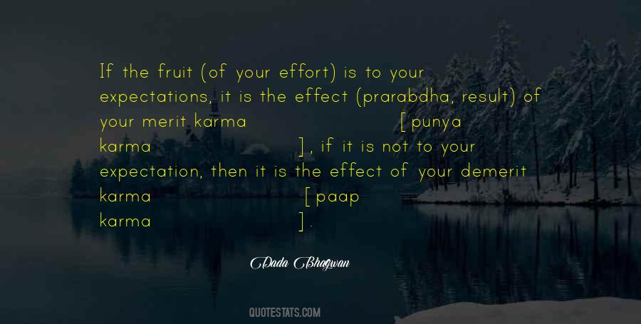 Demerit Karma Quotes #1562653