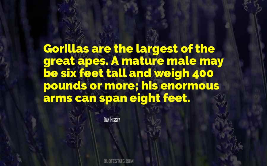 Quotes About Gorillas #1358664