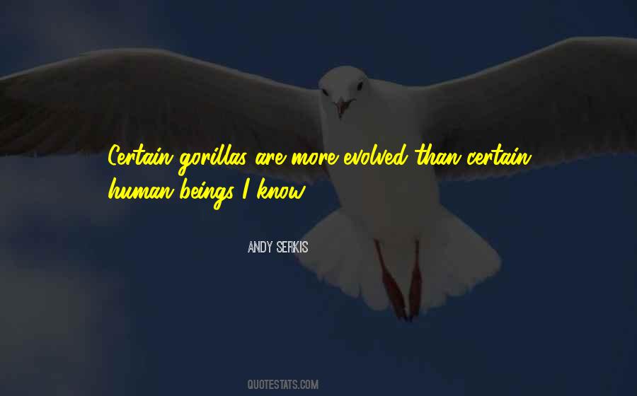 Quotes About Gorillas #1663874