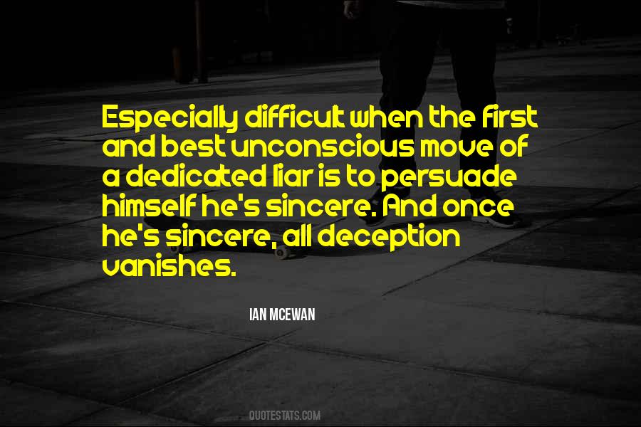 Quotes About Deception #1231647