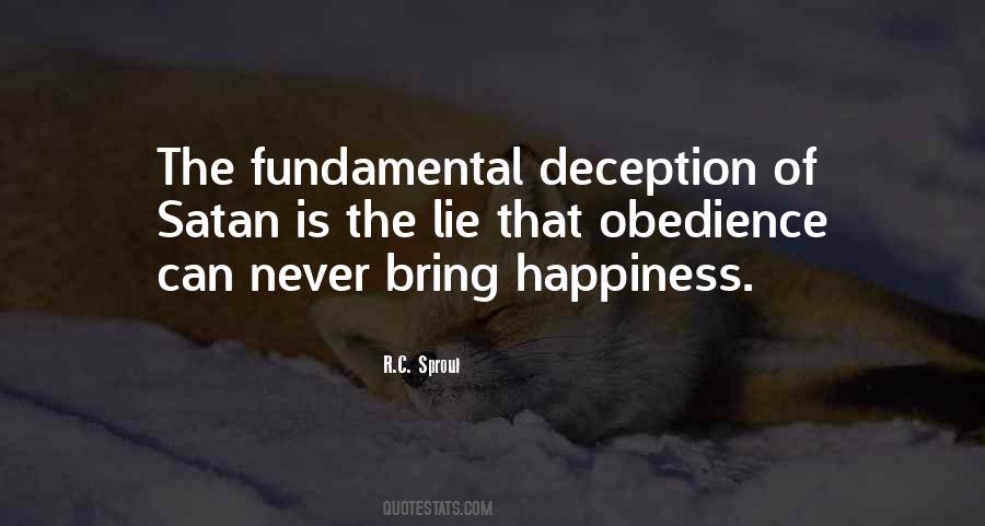 Quotes About Deception #1241494