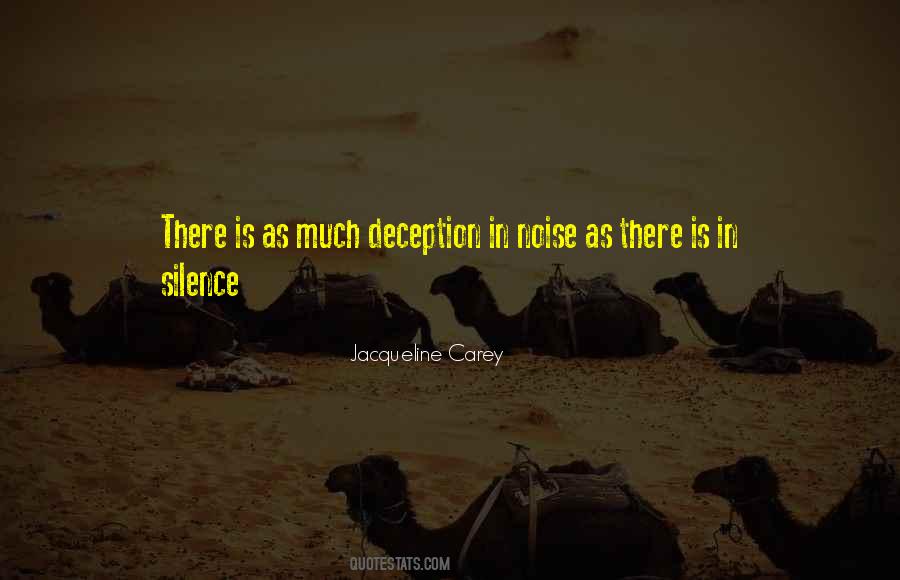 Quotes About Deception #1243075