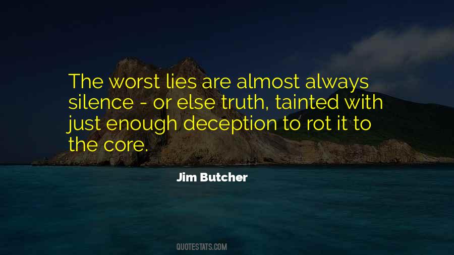 Quotes About Deception #1245409
