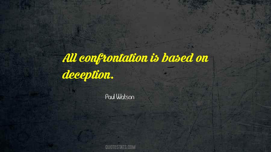 Quotes About Deception #1354055