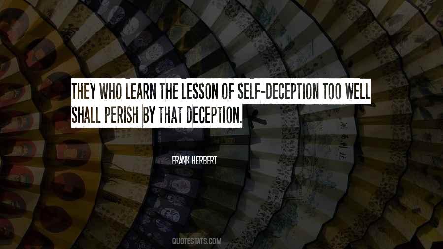 Quotes About Deception #1384728