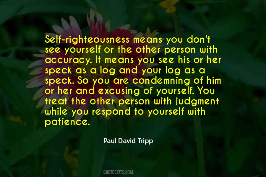Quotes About Condemning Yourself #1602653