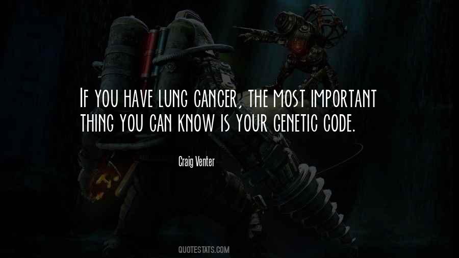 Quotes About Lung Cancer #1589772