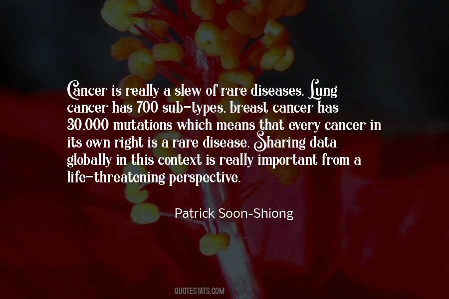 Quotes About Lung Cancer #646142