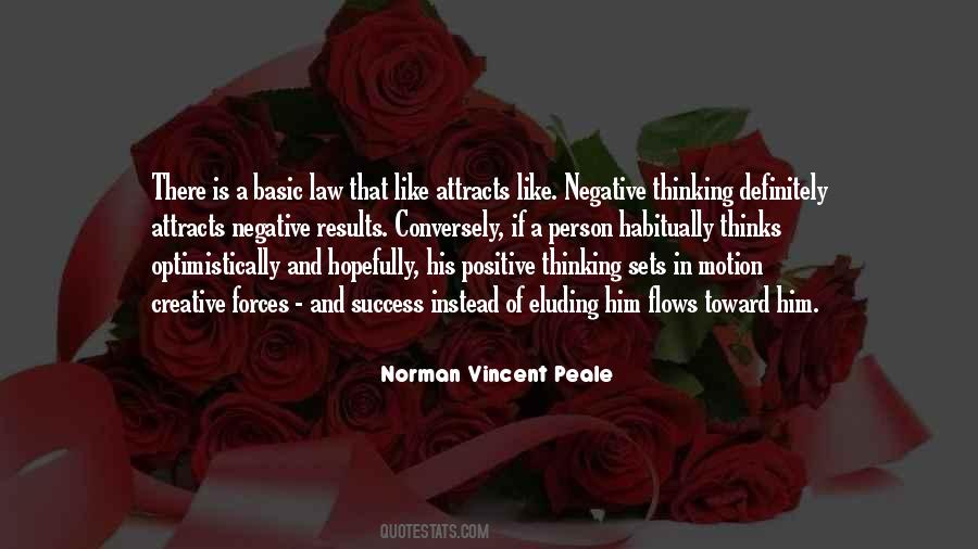Quotes About Positive And Negative Thinking #1634993