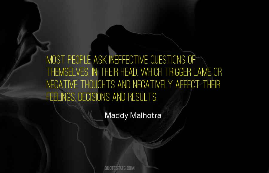 Quotes About Positive And Negative Thinking #1840058