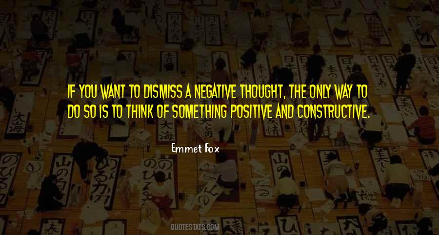 Quotes About Positive And Negative Thinking #770122