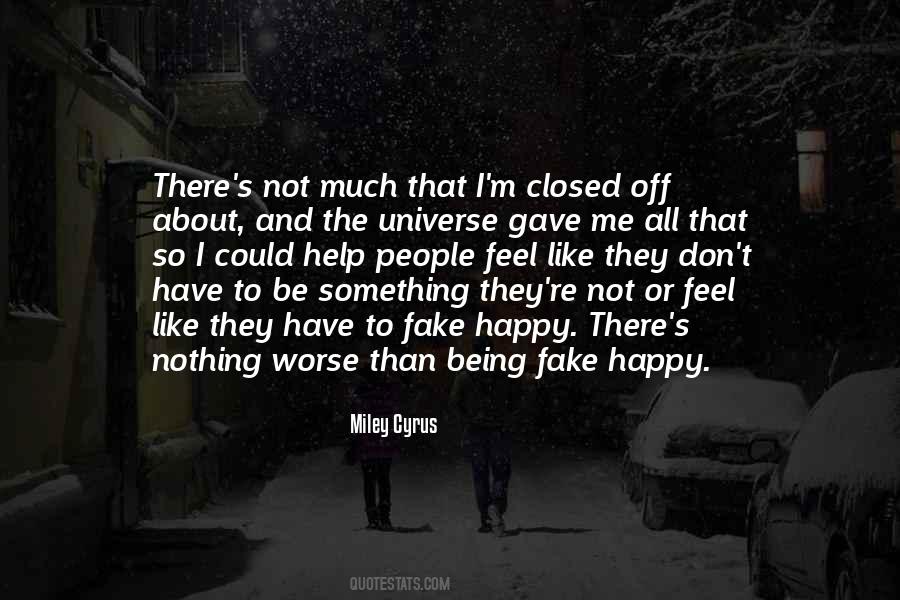 Quotes About Not Being Fake #1253174