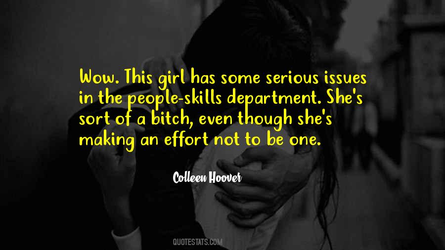 Quotes About Serious Girl #534506