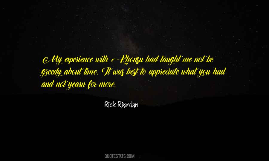 Quotes About What You Had #312335