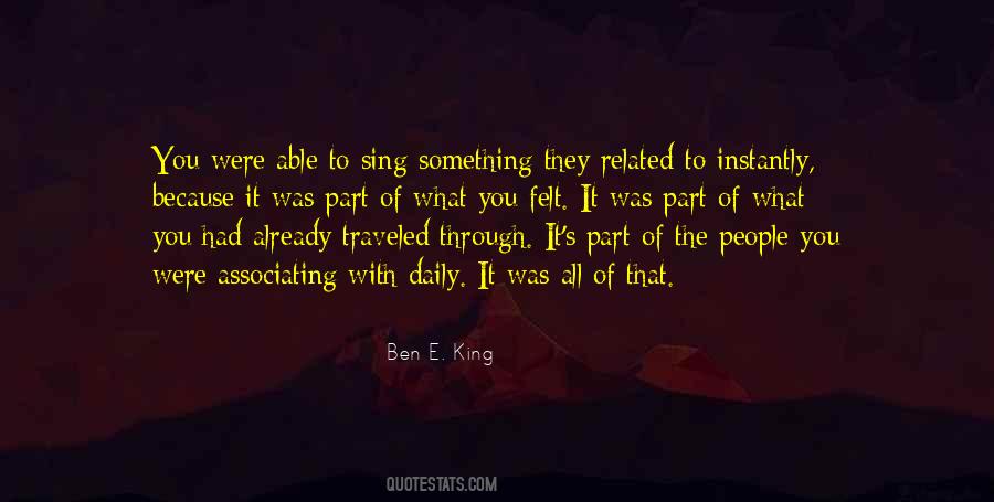 Quotes About What You Had #600335
