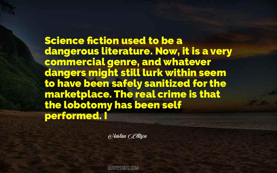 Genre Fiction Quotes #243281