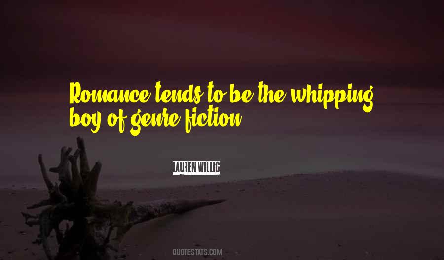 Genre Fiction Quotes #389973