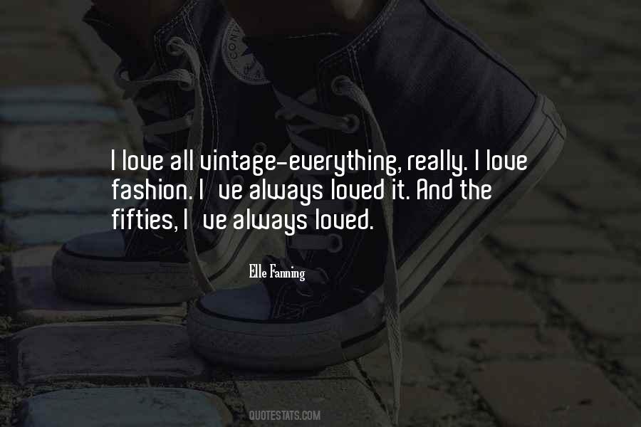 Quotes About Vintage Fashion #1319806