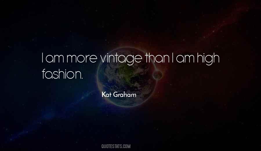 Quotes About Vintage Fashion #693842