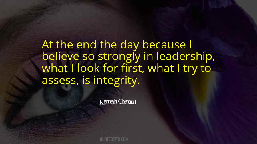 Quotes About Integrity In Leadership #1605118