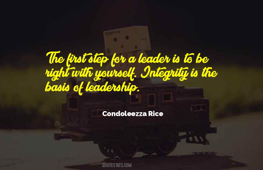 Quotes About Integrity In Leadership #39976
