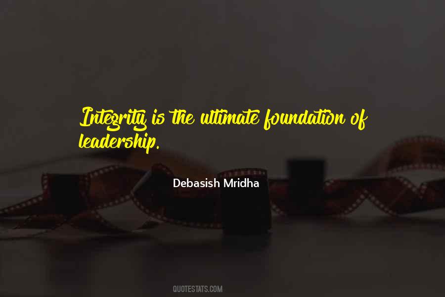 Quotes About Integrity In Leadership #844746
