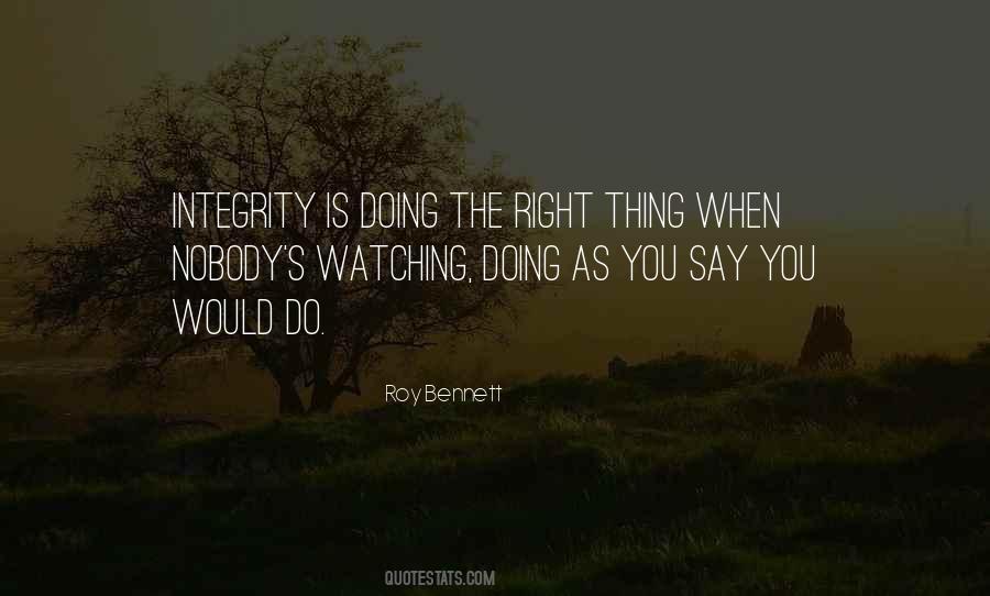 Quotes About Integrity In Leadership #873869