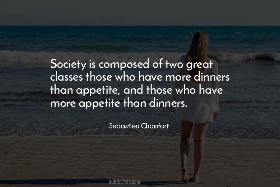 Quotes About Classes Of Society #294230