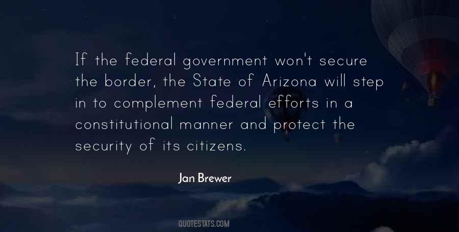 Quotes About State And Federal Government #1281127