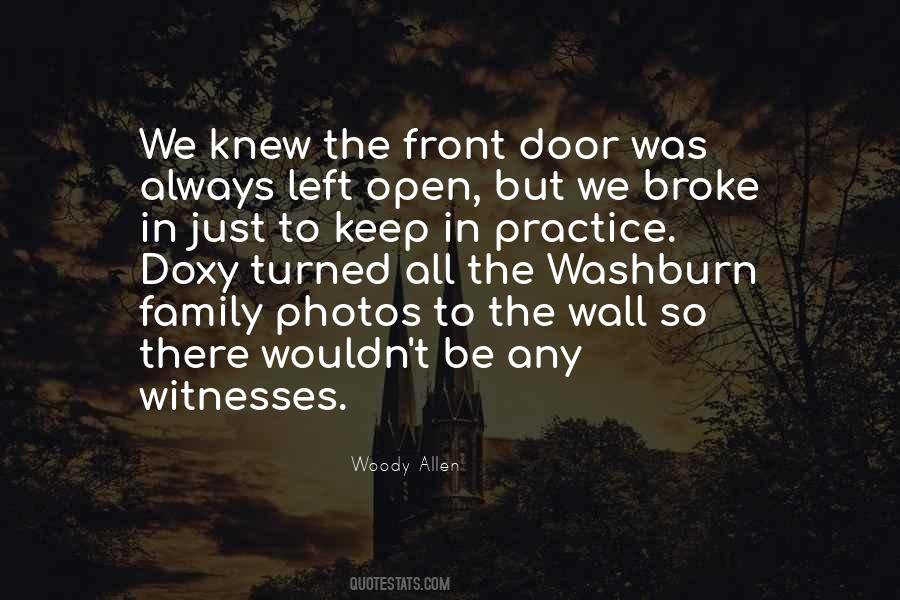 Quotes About Front Doors #285544