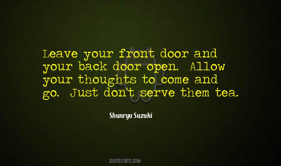 Quotes About Front Doors #632767