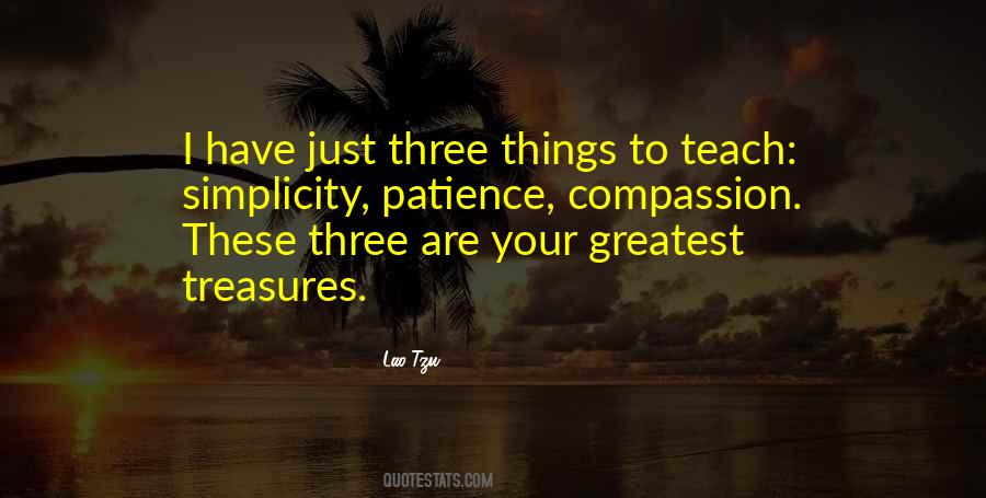 Quotes About Three Things #941271