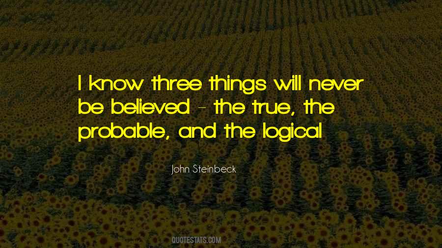 Quotes About Three Things #960999