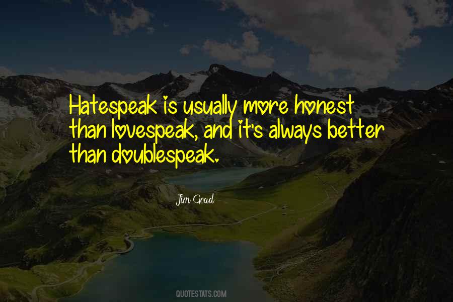 Quotes About Doublespeak #1220533