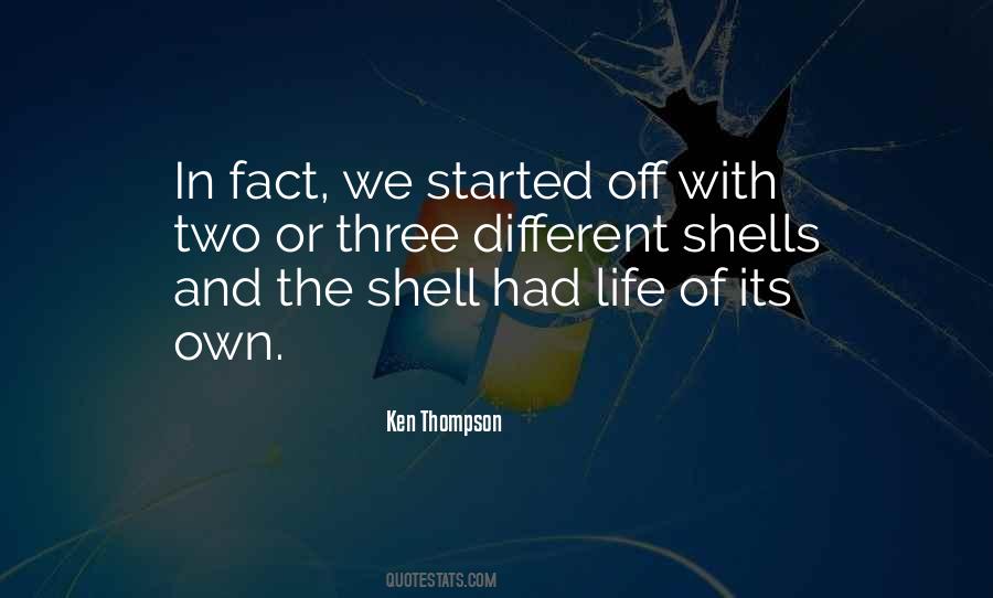 Quotes About Shells #1622654