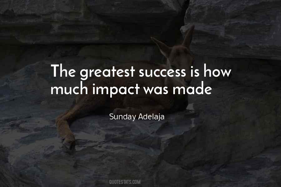 Greatest Success Quotes #113098