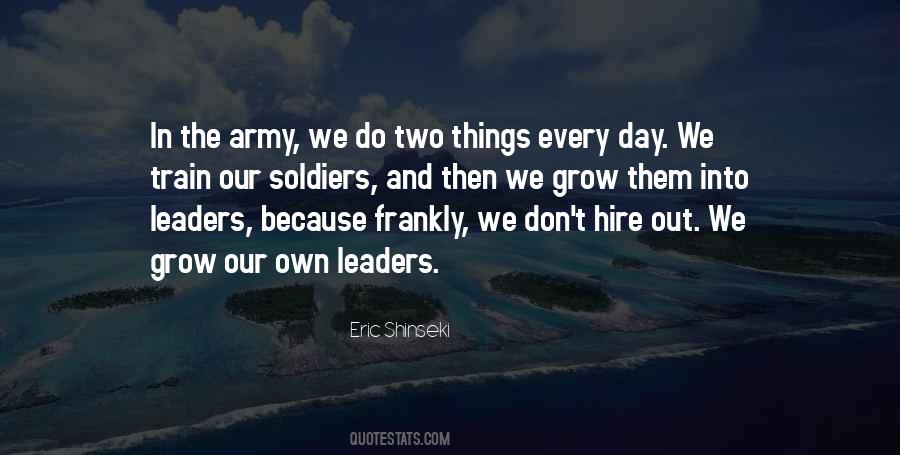 Quotes About Army Soldiers #1327702