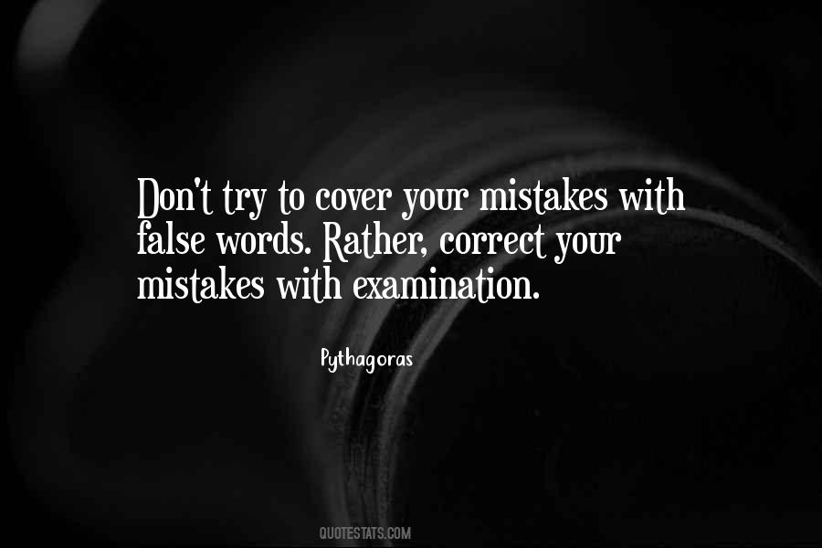 Correct Your Mistakes Quotes #549472