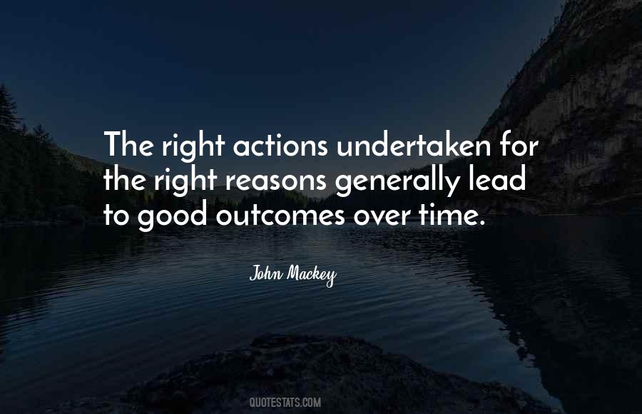 Quotes About Good Outcomes #829037