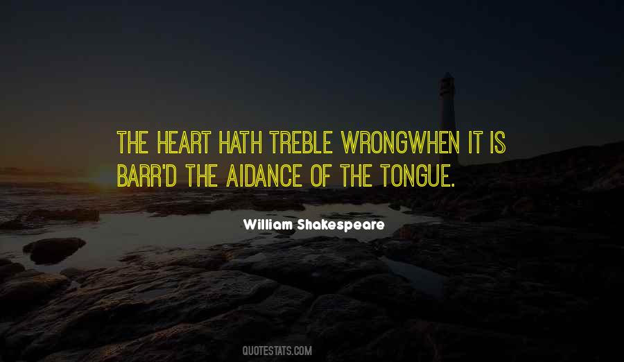 Quotes About The Heart Shakespeare #252097