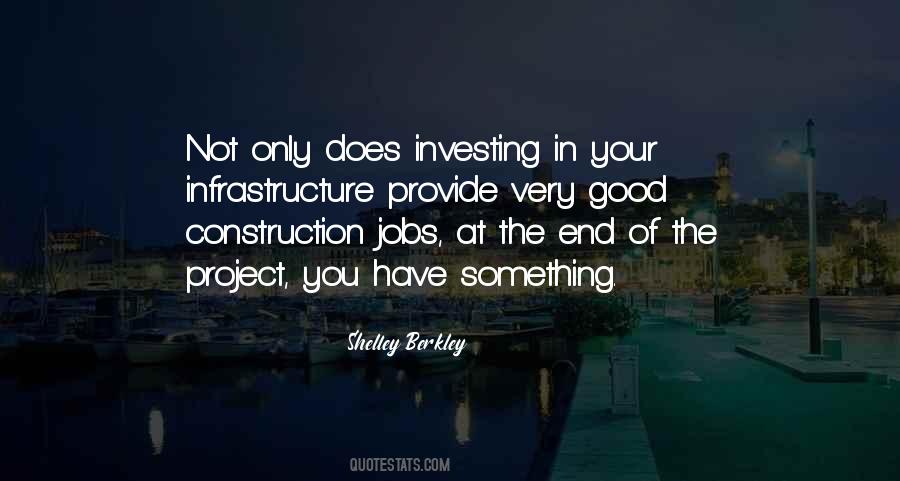 Good Infrastructure Quotes #1622145