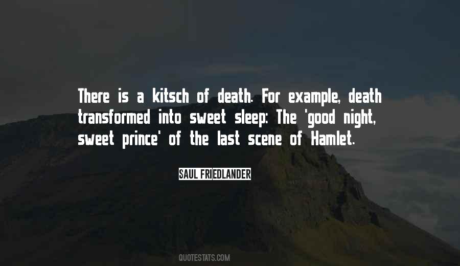 Hamlet Death Quotes #1161193