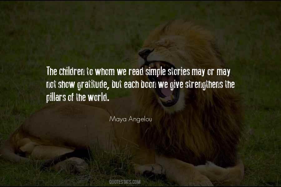 Gratitude Maya Angelou Quotes #1022311