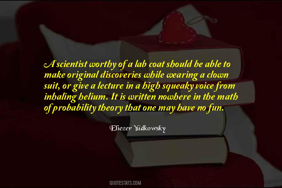 Quotes About Lab Coat #125460